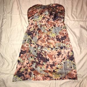Silky Strapless Dress - size small